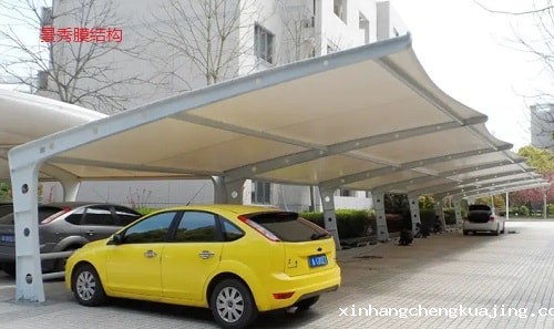 膜结构汽车棚定制 膜结构汽车棚定制