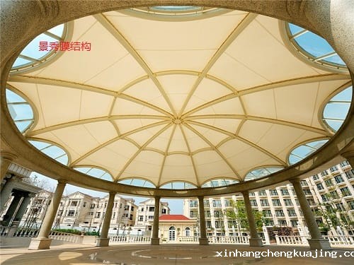 钢构膜结构雨棚