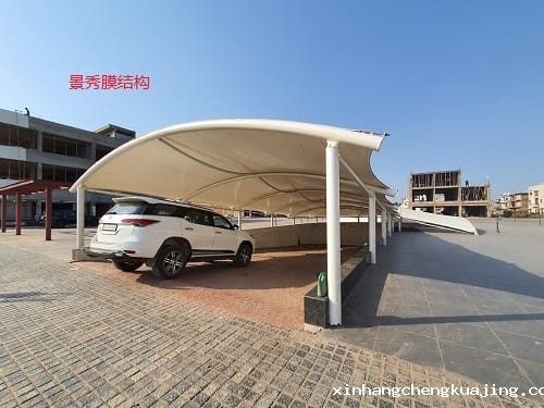 定制膜结构车棚 定制膜结构车棚