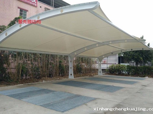 膜结构车棚 膜结构车棚