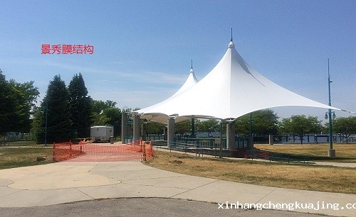 岗亭膜结构