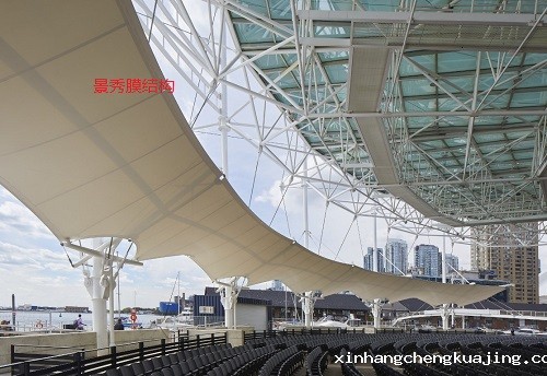 表演舞台膜结构雨棚