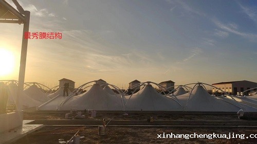固定式污水池膜结构 固定式污水池膜结构