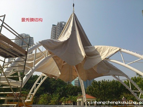日照艺术景观膜结构棚