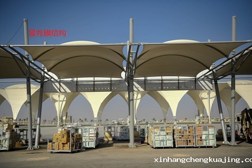 膜结构收费站顶棚安装步骤详解 膜结构收费站顶棚安装步骤详解
