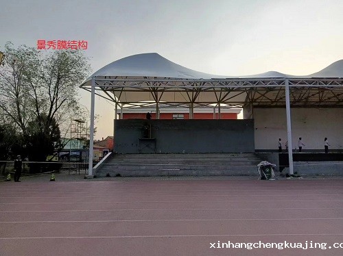 楚雄紫溪中学看台张拉膜工程 楚雄紫溪中学看台张拉膜工程