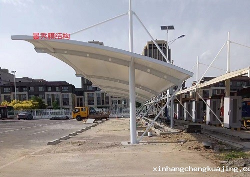 膜结构车棚建造厂家