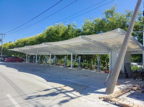 河南新乡膜结构车棚 河南新乡膜结构车棚