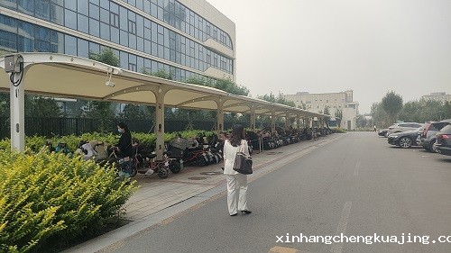 膜结构自行车棚厂家