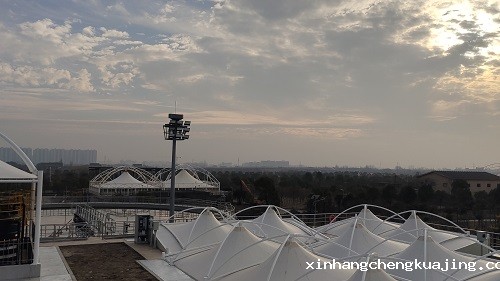 随动式污水池反吊膜加盖