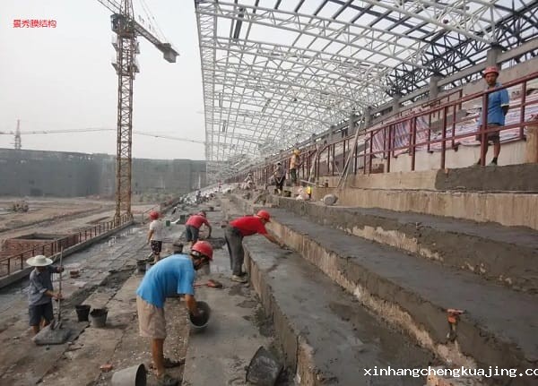 膜结构看台车棚