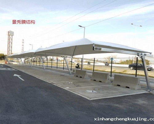 膜结构车棚