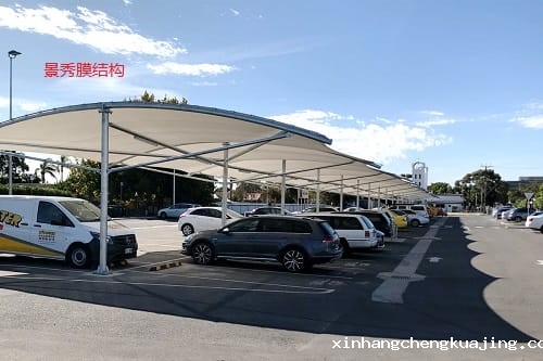 苏州膜结构车棚设计