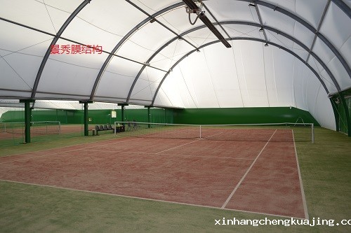 网球场膜结构