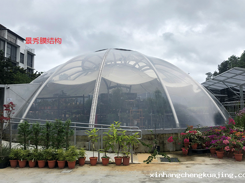 充气式膜结构温室大棚