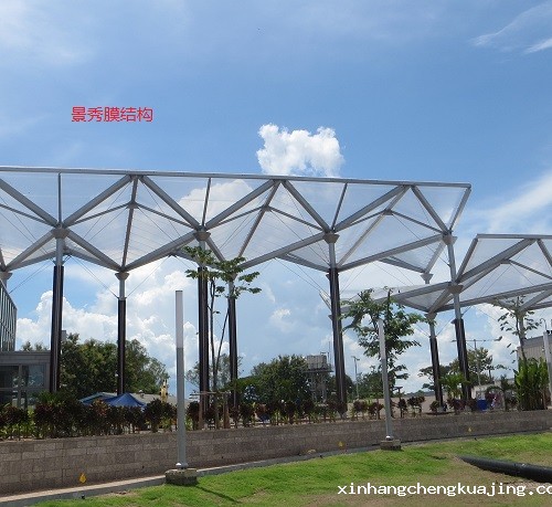 半透明景观膜结构