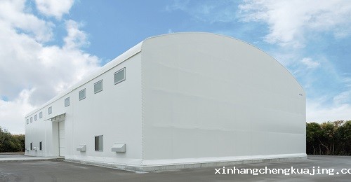 水滑石保温膜结构棚厂家