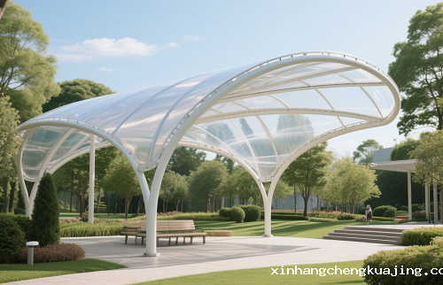 ETFE 膜结构景观棚生成图片.png